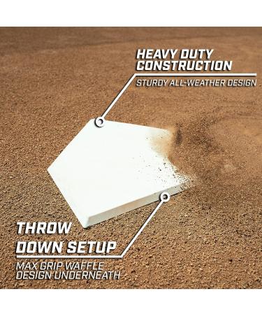 GoSports Baseball & Softball 4 Piece Premium Base Set - Heavy Duty for Athletes | White - Buy Online on SooperMarket.com