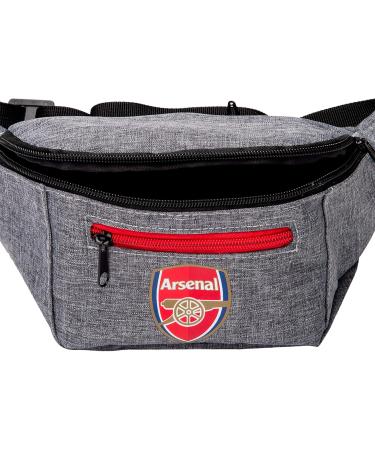 Buy FOCO Premier League Bum Bag in Grey - Official Arsenal Merchandise for Fans | Fast International Shipping - Buy Online on SooperMarket.com