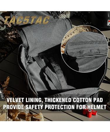 Tactical Helmet Bag Pack - Multi-Purpose Molle Storage for Combat Helmets - Black - Buy Online on SooperMarket.com