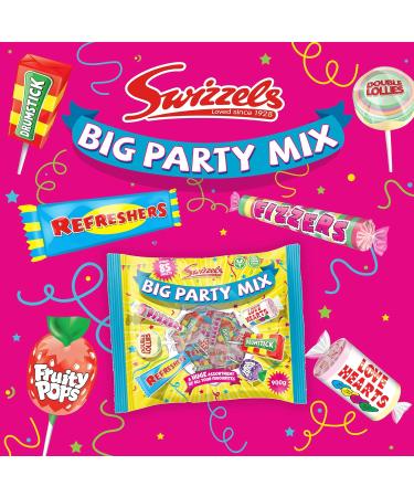 Swizzels Big Party Mix Bag 900g - A Large Selection of Delicious and Fruity Candy Treats Perfect for Parties and Special Occasions - Buy Online on SooperMarket.com