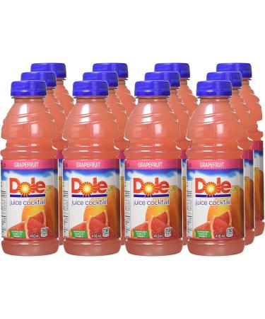 Dole Ruby Red Grapefruit Cocktail 12 Count Grapefruit 450 ml (Pack of 12) - Buy Online on SooperMarket.com