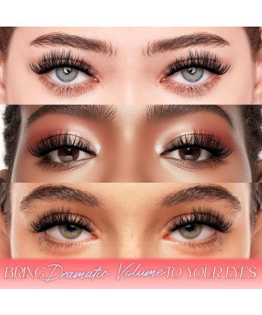 Self Adhesive Lashes Clusters - LASHVIEW Press On Individual Eyelash Extension Kit with Tweezers No Glue Needed - 72pcs 10-16mm (Z02-Pearl) | International Shipping Available - Buy Online on SooperMarket.com