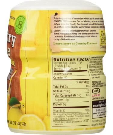 Country Time Lemonade Mix 19 oz - Buy Online on SooperMarket.com