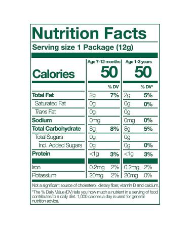 Baby Bellies Organic Round-a-bouts Sweetcorn Snack Pack - 6 Individual Packs, 0.42 oz Each - Buy Online on SooperMarket.com