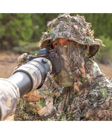 QuikCamo Mossy Oak 3D Leafy Suit - Large/XL NWTF Mossy Oak Obsession for Men | Turkey Hunting, Airsoft, Paintball, Birdwatching, Wildlife Photography - Buy Online on SooperMarket.com