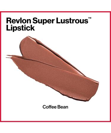 Revlon Super Lustrous Lipstick in Coffee Bean - Vitamin E & Avocado Oil Infused, Nude/Brown Pearl Shade (300) - 1 Count - Buy Online on SooperMarket.com
