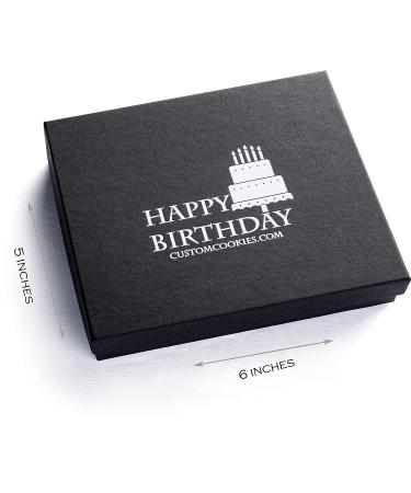 80th Birthday Cookies Gift Basket - Gourmet Cookie Box for Turning 80 - Kosher B-Day Care Package for Women & Men - Buy Online on SooperMarket.com