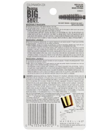 Maybelline New York Volum' Express The Colossal Waterproof Mascara - Very Black 0.33 fl. oz - Buy Online on SooperMarket.com