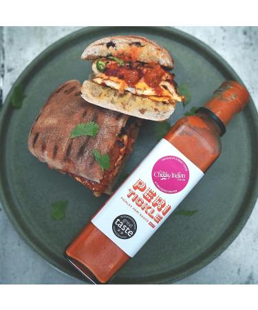 Cheeky Indian Peri Tickle Hot Tangy & Spicy Pickle Sauce 220g | Natural & Organic | Vegetarian & Dairy-Gluten Free - Buy Online on SooperMarket.com