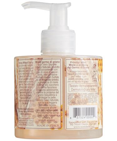 NESTI DANTE Honey Wheatgerm Natural Liquid Soap 300ml - Nourishing & Hydrating | Buy Internationally - Buy Online on SooperMarket.com
