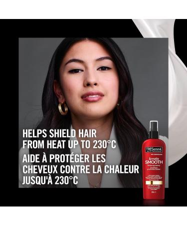 TRESemm Keratin Smooth Heat Protect Spray for silky smooth hair Marula Oil anti-frizz and detangling heat protection spray 236 ml - Buy Online on SooperMarket.com