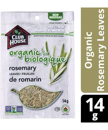Club House Quality Natural Herbs & Spices Organic Rosemary Leaves 14g 14 g (Pack of 1) - Buy Online on SooperMarket.com