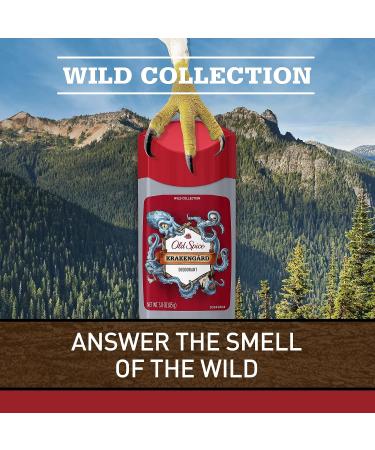 Old Spice Krakengard Deodorant - Wild Collection 3.0 Oz - Buy Online on SooperMarket.com