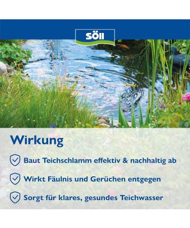 S ll 80588 Pond Sludge Remover - Biological Cleaner for Garden Fish & Swimming Ponds | 500g - Buy Online on SooperMarket.com