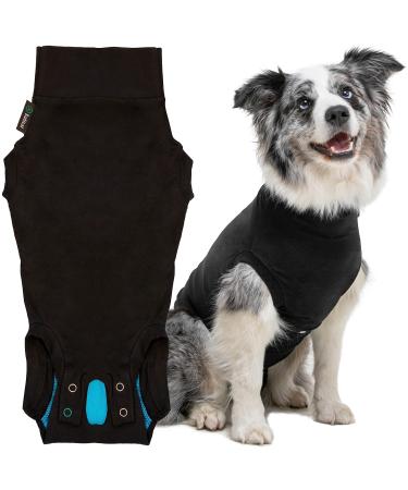 Suitical Recovery Suit Dog Extra Small Black single