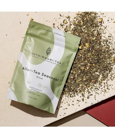 AIP Tea Allergy & Sinus Relief - Seasonal Support, Autoimmune Protocol Diet, Whole30 & Paleo-Friendly - Nettle, Dandelion, Lemon Balm - Buy Online on SooperMarket.com