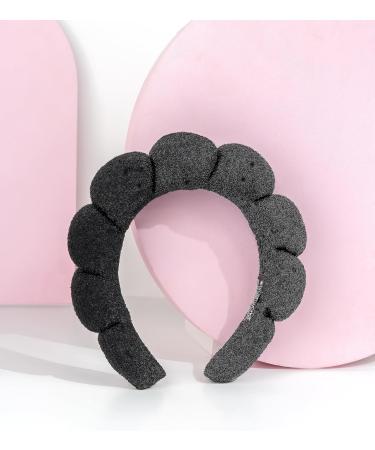 Brushworks Black Cloud Beauty Headband - Soft & Stylish Hair Wrap - Buy Online on SooperMarket.com