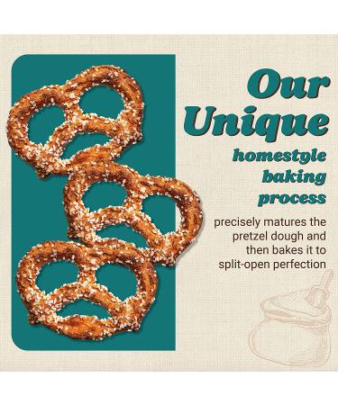 Extra Salt Splits Pretzels 11 Oz Bags (Pack of 6) - Delicious Homestyle Baked Snacks, Certified OU Kosher, Non-GMO, No Artificial Flavor - Buy Online on SooperMarket.com
