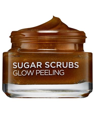 L'Or al Paris Sugar Scrubs Face Mask Glow Peeling 50ml - Unscented Exfoliating Skin Care | International Shipping Available - Buy Online on SooperMarket.com