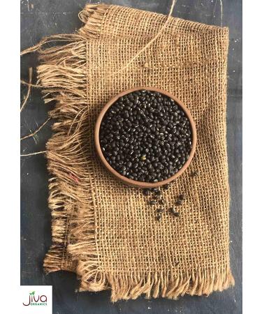 Jiva Organics Organic Urad Whole Black 2 lb Bag - Black Gram Daal - Pack of 1 - Buy Online on SooperMarket.com