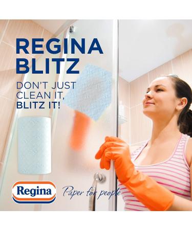 Regina Blitz Household Towel - 560 Oversized Three-Ply Sheets 8 Thick Rolls for Ultimate Clean | Shop Now! - Buy Online on SooperMarket.com