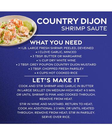 Grey Poupon Country Dijon Mustard - 8 oz Jar - Buy Online on SooperMarket.com