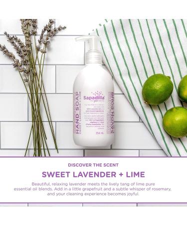 Sapadilla Liquid Hand Soap Variety Pack - 100% Pure Essential Oil Blends - Plant Based and Biodegradable - 12oz (Pack of 3) - Buy Online on SooperMarket.com