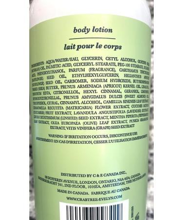 Crabtree & Evelyn Lily Body Lotion 16.9 oz - Nourishing Hydration for All Skin Types - International Shipping Available - Buy Online on SooperMarket.com