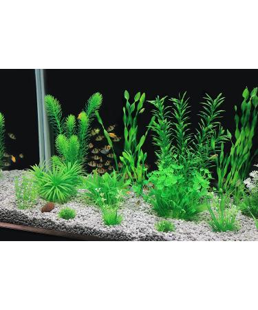 Artificial Aquarium Plants 20 Pack - Green Fish Tank Decorations by MyLifeUNIT - Buy Online on SooperMarket.com