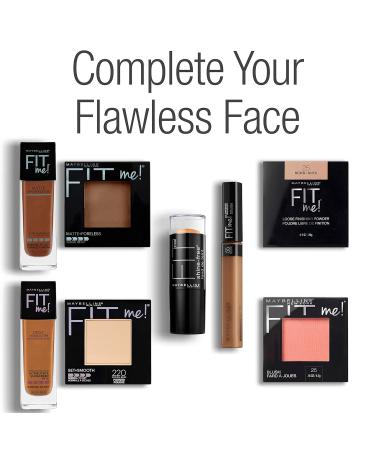 Maybelline Fit Me Matte + Poreless Liquid Foundation Makeup 112 Natural Ivory 1 Fl Oz x 2 - Pack of 2 | Oil-Free Formula - Buy Online on SooperMarket.com