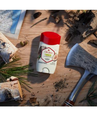 Old Spice Men's Antiperspirant & Deodorant Timber with Sandalwood 73g Timber with Sandalwood 1 count (Pack of 1) - Buy Online on SooperMarket.com