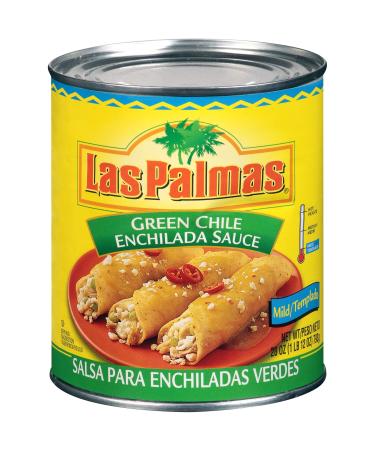 Las Palmas Enchilada Sauce, Mild Green Chile, 28 Ounce (Pack of 12)