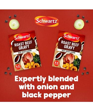 Schwartz Classic Roast Beef Gravy Mix 27g - Buy Online on SooperMarket.com