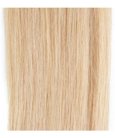 Loop Micro Ring Remy Human Hair Extension Straight Color Bleach Blonde #613 18 inch 50 Strands 0.5g/strand - Buy Online on SooperMarket.com