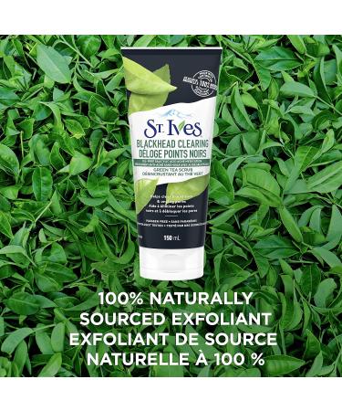 St. Ives Blackhead Clearing Green Tea Scrub 150 Ml - Buy Online on SooperMarket.com