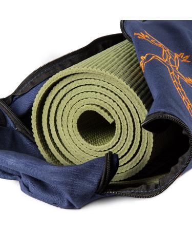 Peace Yoga Air Vent Yoga Mat Bag - Green Circles | Convenient & Stylish Storage - Buy Online on SooperMarket.com