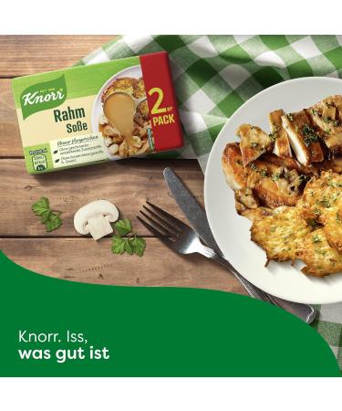 Buy Knorr Cream Sauce 18x68g Delicious Light Brown Sauce Without Flavor Enhancers for International Shipping - Buy Online on SooperMarket.com