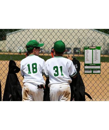 Elite Dry Erase Baseball Coaches Clipboard | Double-Sided Marker Board - Buy Online on SooperMarket.com