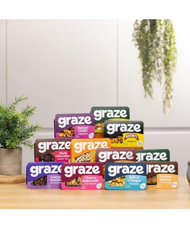 Graze Snacks Variety box - Oats snacks & Crunch lunch box snacks - Best of all flavors selection box - Selection box of 99 Snacks - Buy Online on SooperMarket.com