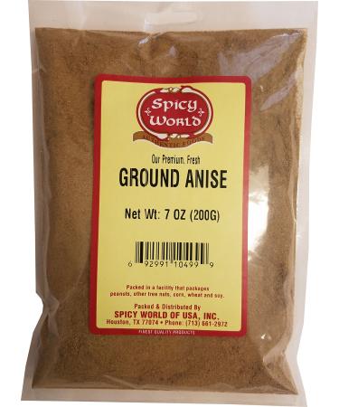 Spicy World Ground Anise Powder 7 Ounce 7 Ounce (Pack of 1)
