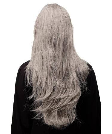 WIG ME UP Long Silver Grey-Black Mix Layered Wig - 75cm Straight - Shop Now! - Buy Online on SooperMarket.com