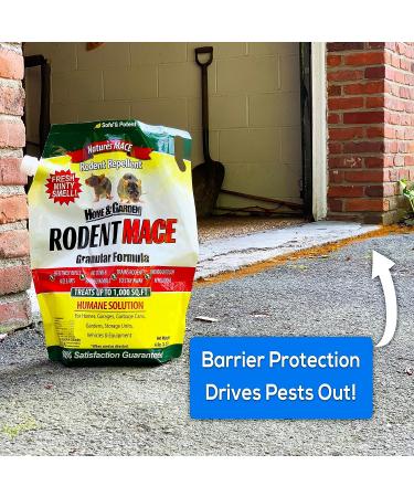 Natures MACE Rodent Repellent 6lb - Covers 1,000 Sq. Ft. - Repel Mice & Rats - Keep Home, Garage, Attic, and Crawl Space Rodent-Free - Safe for Children & Pets - 6lb Pack - Buy Online on SooperMarket.com