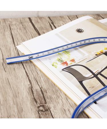 Mr. Pen- Ruler  Flexible Curve Ruler  24 Inch Ruler  Rulers for Drawing and Sewing  Curve Ruler  Curved Ruler  Bendable Ruler  Flexible Curve Template  Flexi Curve  Flexible Ruler for Engineering - Buy Online on SooperMarket.com