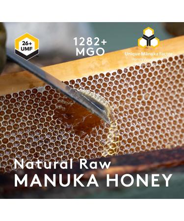 Buy New Zealand Honey Co. Raw Manuka Honey UMF 26+ | MGO 1282+ - 8.8oz | Premium Quality - Buy Online on SooperMarket.com