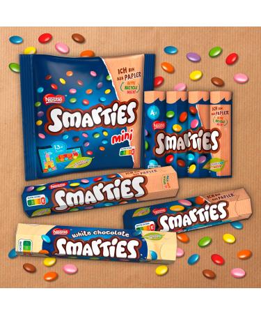 Buy Nestl Smarties Hexagon Roll - Colorful Milk Chocolate Lenses (24x38g) | International Shipping Available - Buy Online on SooperMarket.com