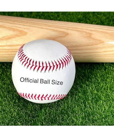 Blank Leather Baseball for Autographs, Crafts & Souvenirs | Regulation Size & Weight, Quality Stitching - Perfect for Custom Gifts & Youth Play - Buy Online on SooperMarket.com