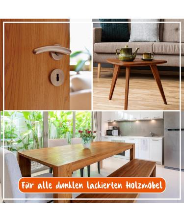 Poliboy Fix New Pole Dark - Furniture Polish for Dark Lacquered Wood - 100ml - Made in Germany - Refresh Your Furniture - Buy Online on SooperMarket.com