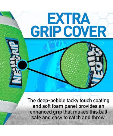 Franklin Sports Mini Foam Football - Grip-Tech Youth Ball with Sift and Tacky Cover - Easy Grip for Small Kids | Assorted Colors - Buy Online on SooperMarket.com