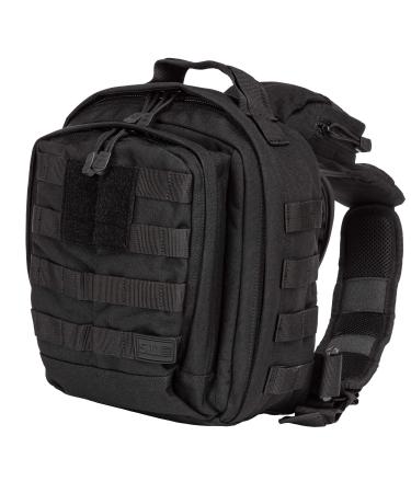 5.11 Rush Moab 6 Tactical Sling Pack Military Molle Backpack Bag, Style 56963 Black