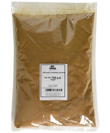 Old India Cinnamon Ground 750 g 750 g (Pack of 1) Single